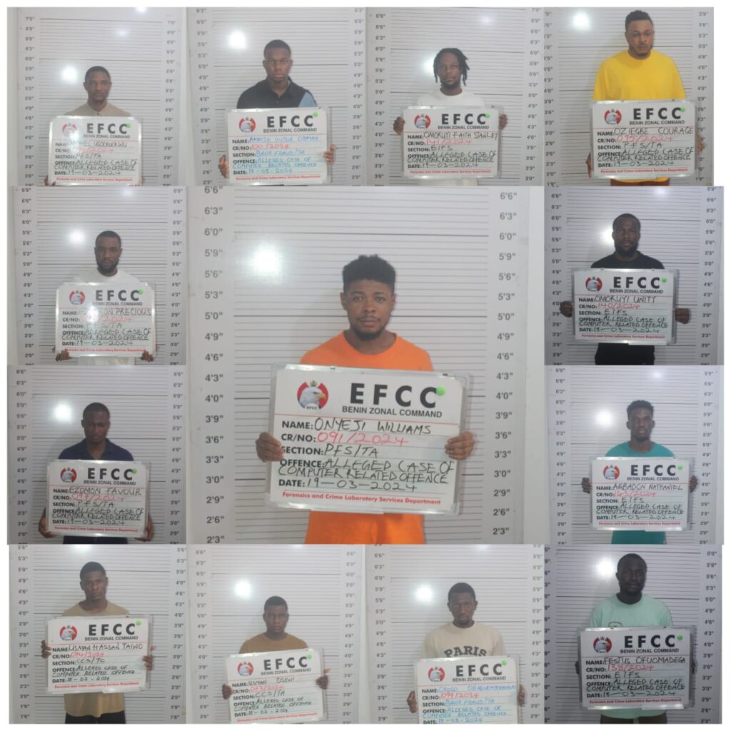 Benin Court Sentences 25 Internet Fraudsters to Jail